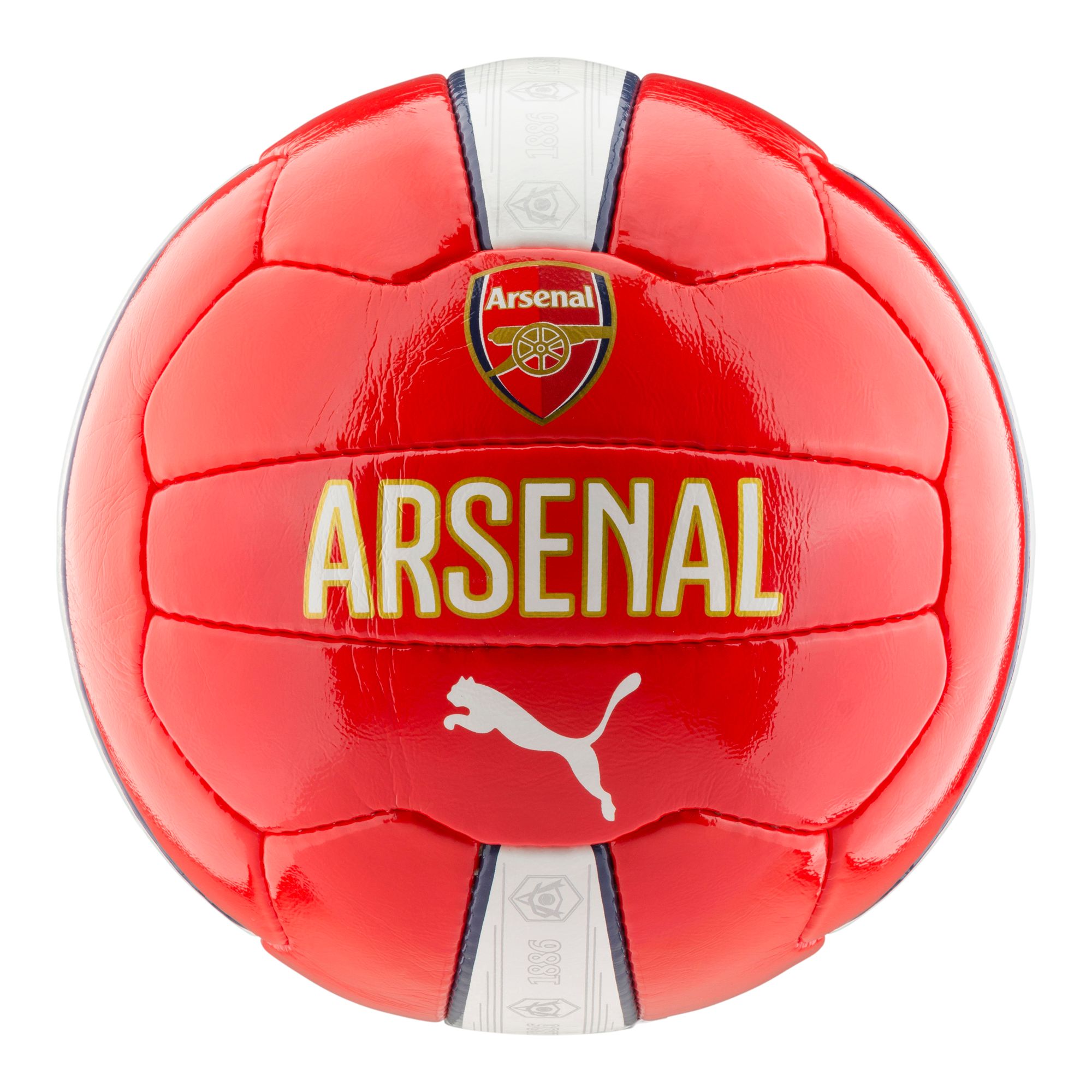 Image of Arsenal T7 Archive Ball red-white