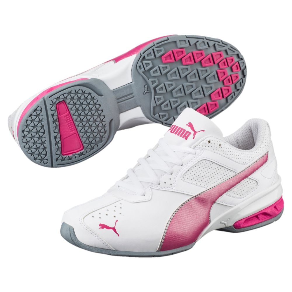 puma tazon 6 women's white