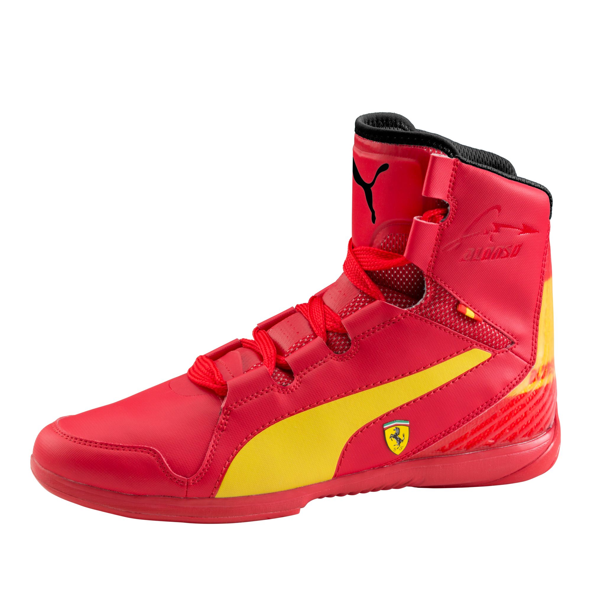 Image of Ferrari Valorosso WebCage Alonso High Tops