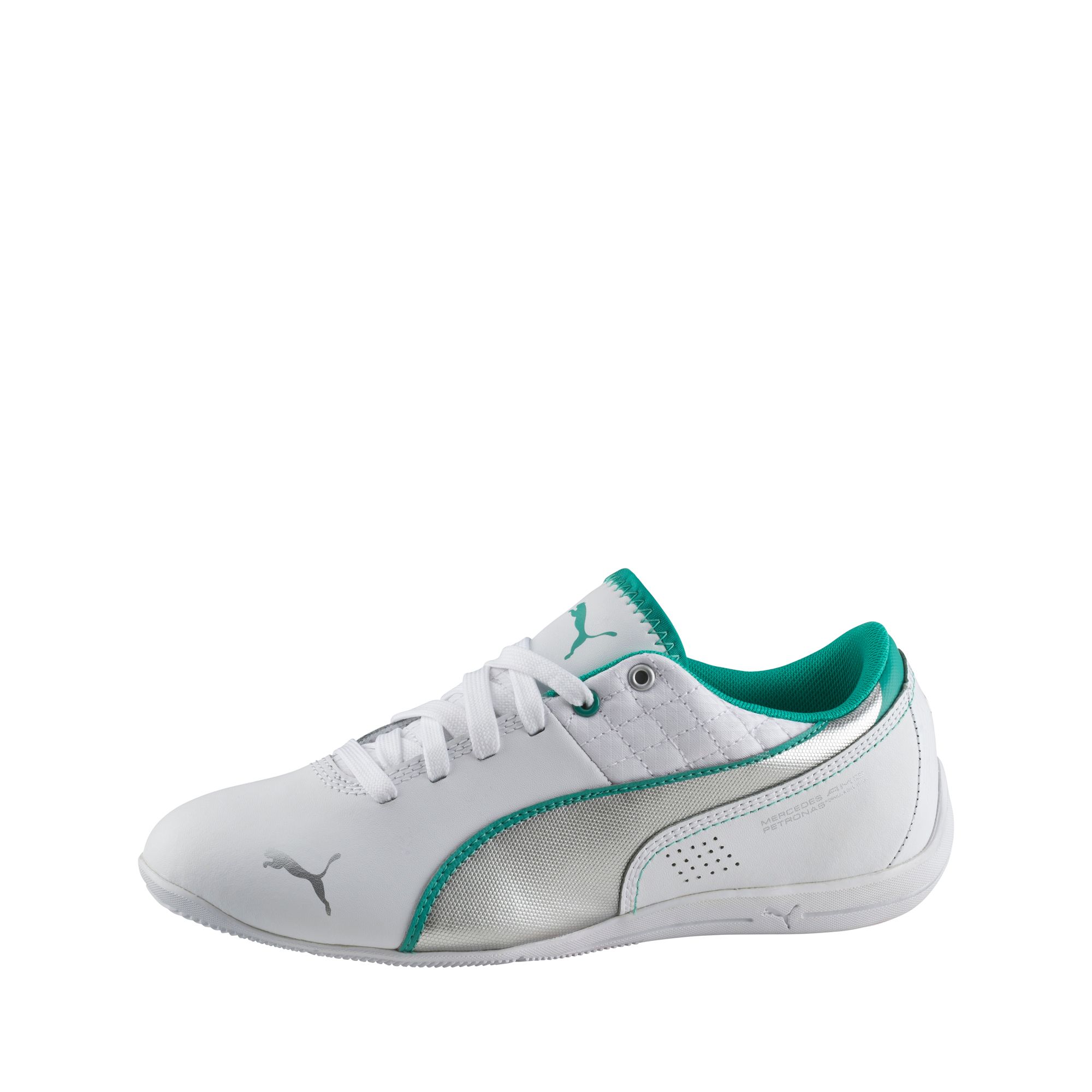 Image of MERCEDES AMG PETRONAS Drift Cat 6 Leather Trainers