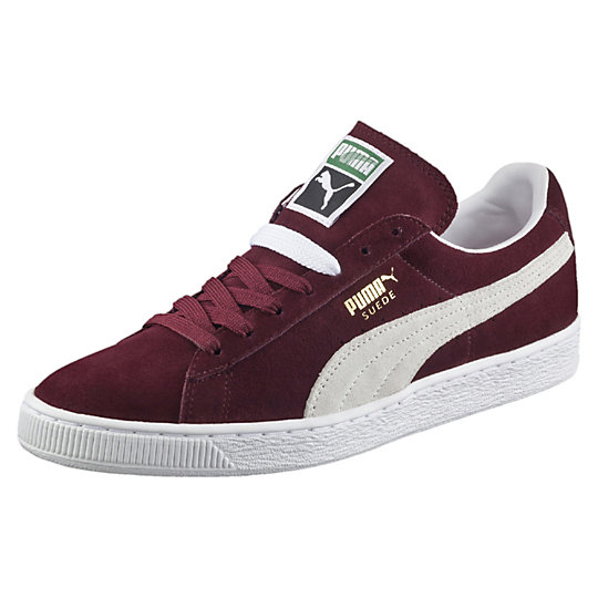 Кроссовки Suede Classic+ Кроссовки Suede Classic+Кроссовки и кеды<br>Кроссовки Suede Classic+ Самая легендарная и популярная модель компании Puma. Предлагающие защиту стопы и хорошую гибкость, кроссовки Suede Classic+ от PUMA прекрасно подходят для долгих прогулок или для катания на скейтборде. Они надежно фиксируют ногу, поэтому ничто не будет отвлекать вас. Модель оформлена логотипом бренда PUMA.Коллекция: Осень-зима 2016Материал верха: замшаМатериал подошвы: резинаПромежуточная подошва, способная поглощать ударные воздействия на стопу, обеспечивает упругую амортизацию<br><br>color: красный<br>size RU: 43.5<br>gender: Male