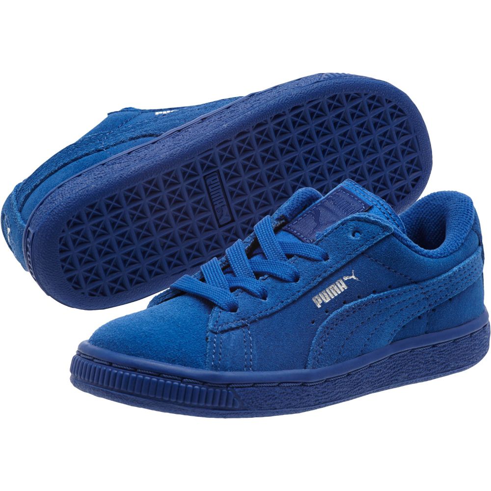 puma suede kids grey