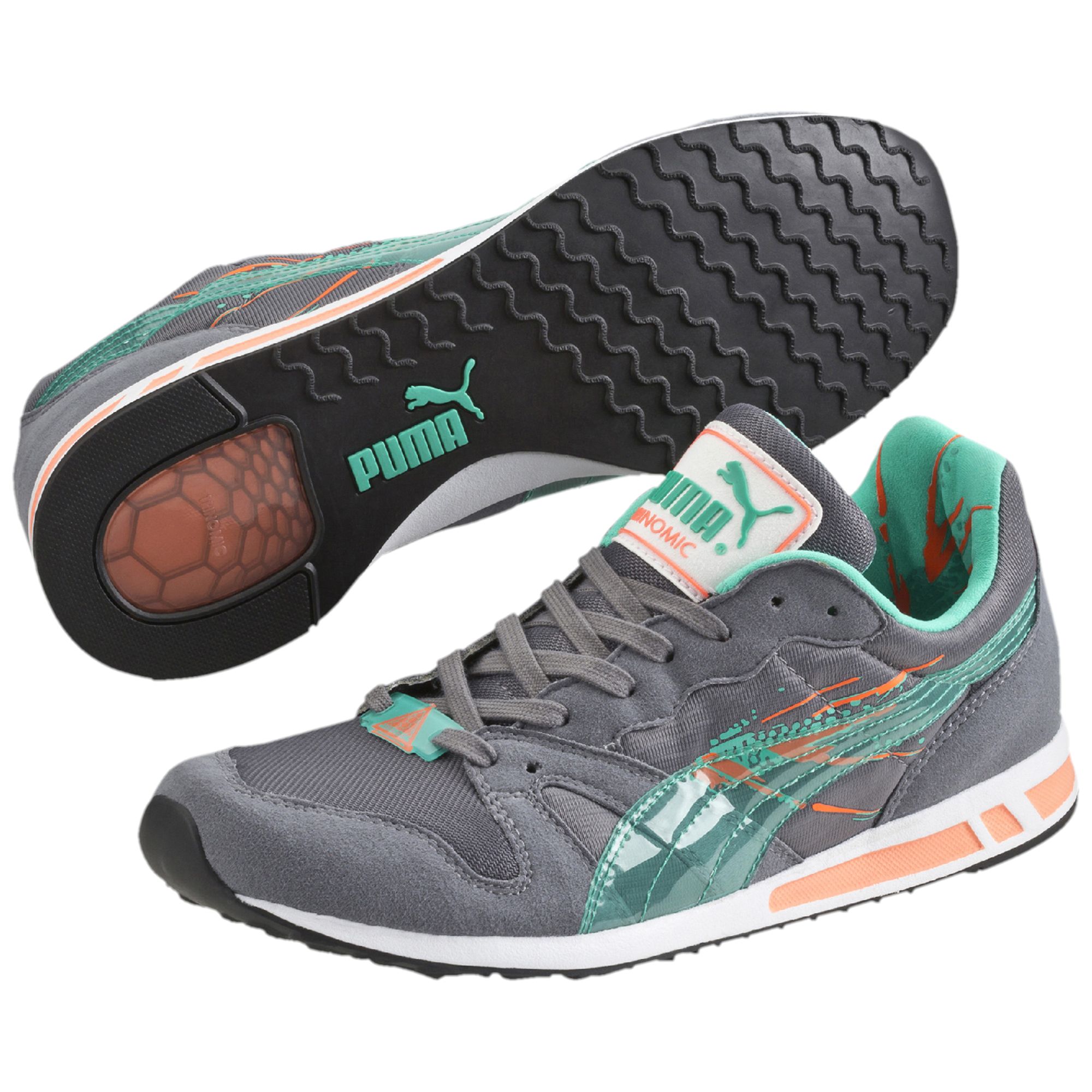 puma trinomic uomo arancione