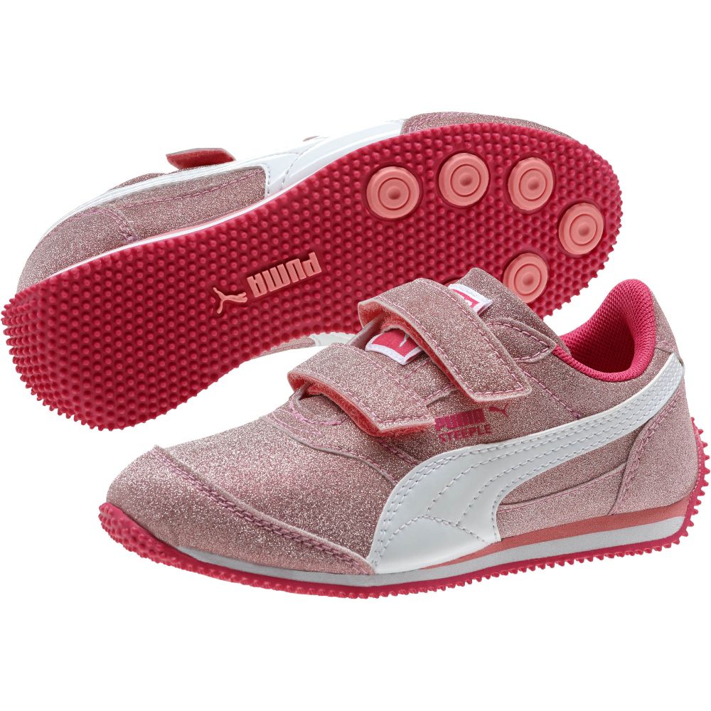 PUMA Steeple All Over Glitter Kids Sneakers | eBay