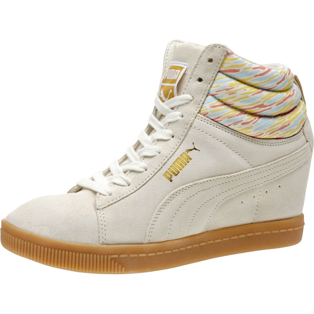 puma classic wedge sneakers