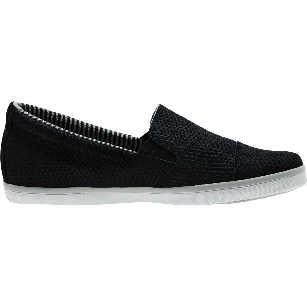 puma slip ons black women