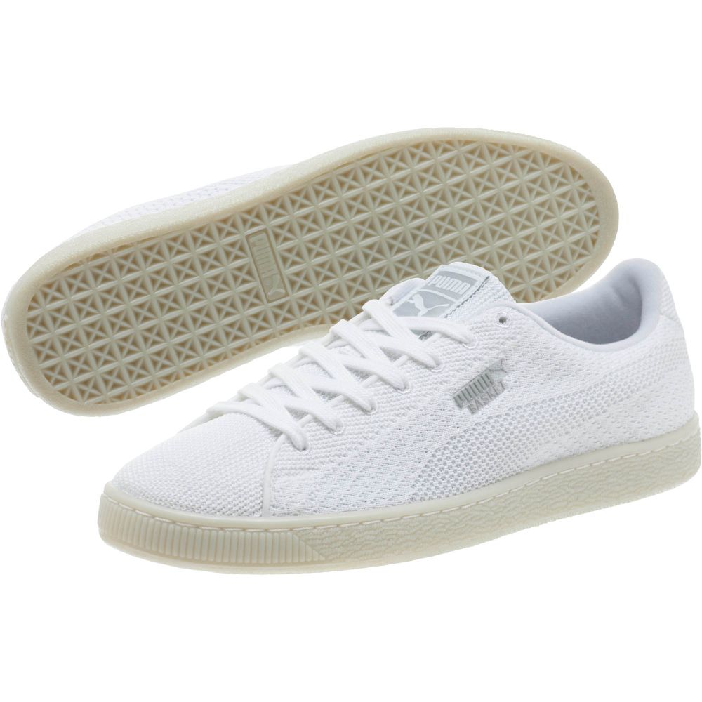 PUMA Basket Knit Mesh Men's Sneakers - UK 8