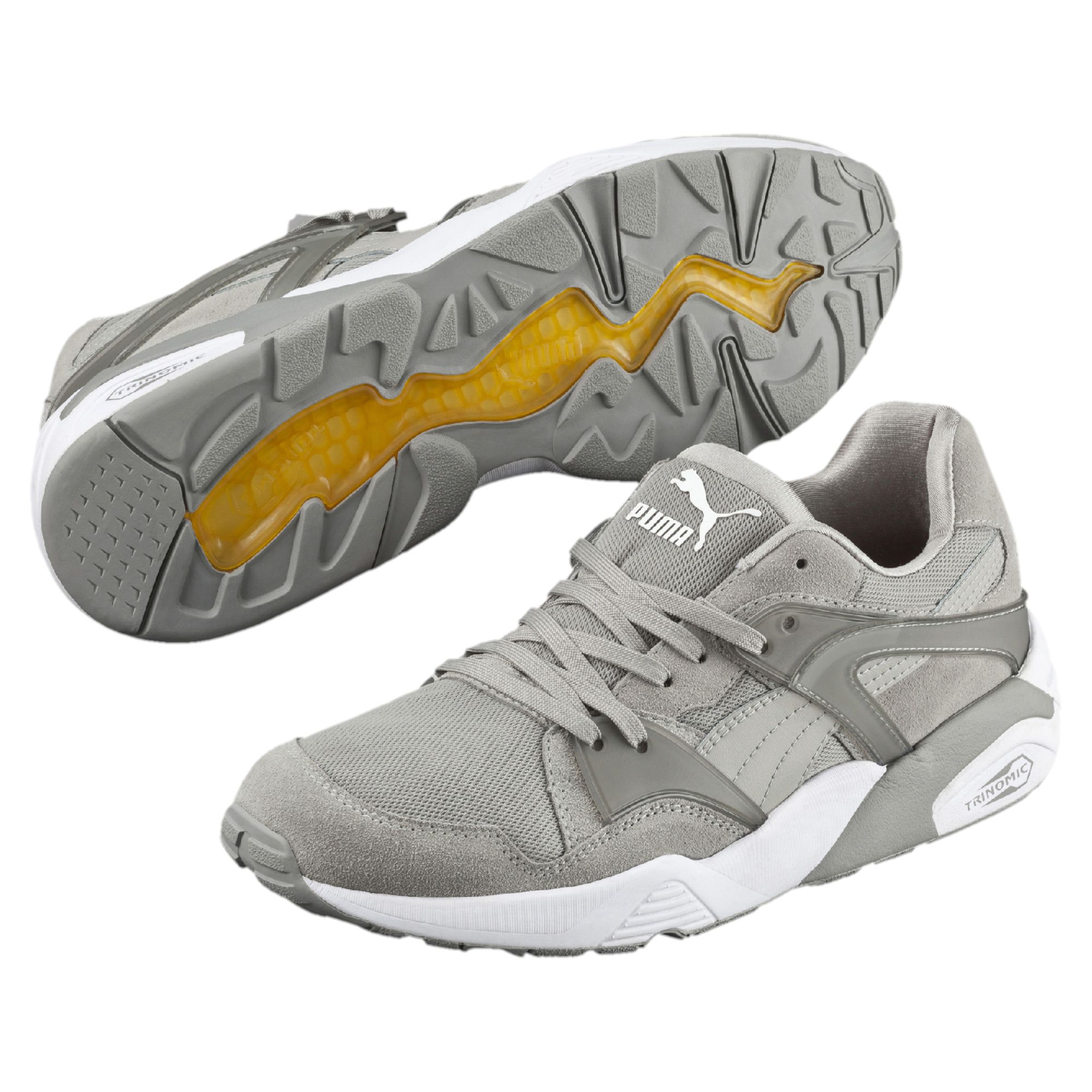puma blaze trinomic beige sneakers