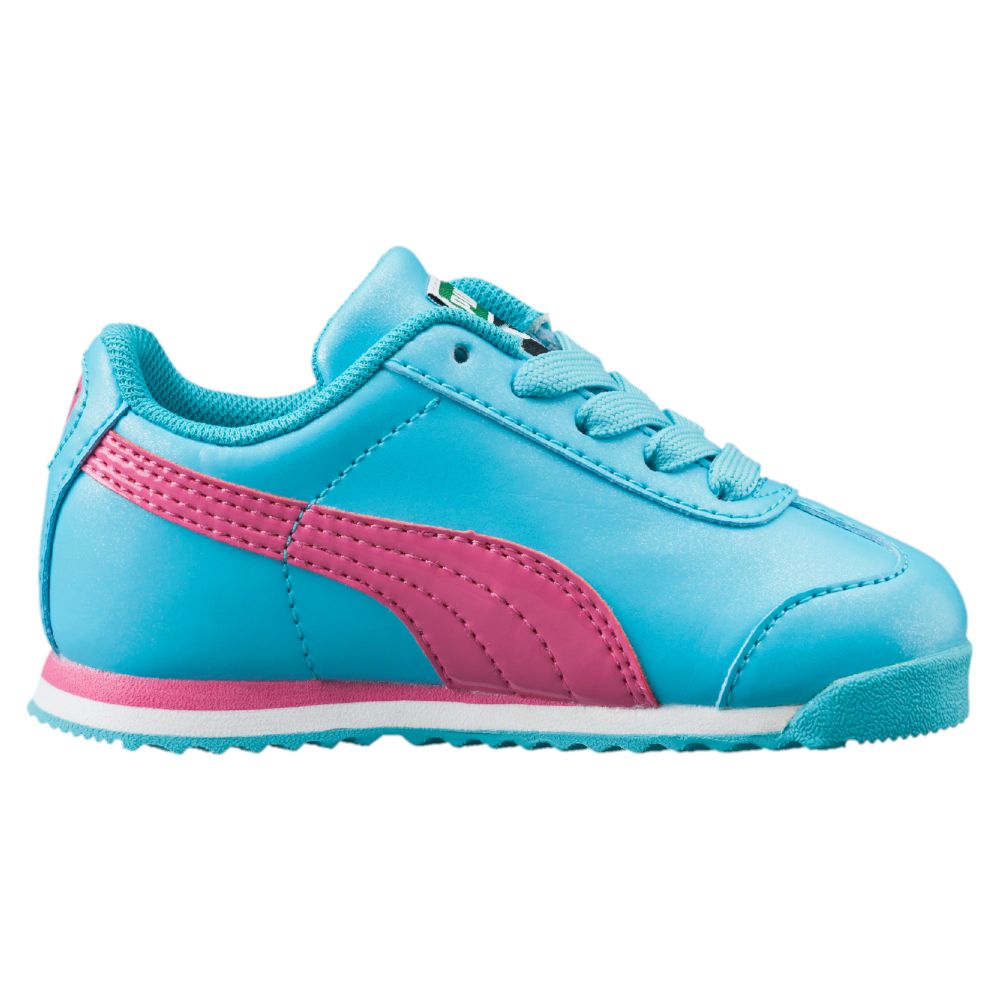 PUMA Roma Basic Glitter Kids Sneakers | eBay