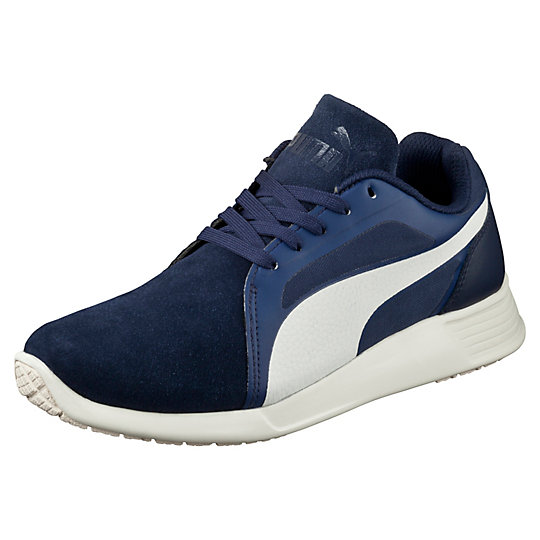 Кроссовки ST Trainer Evo SD Кроссовки ST Trainer Evo SDКроссовки и кеды<br>Кроссовки ST Trainer Evo SD<br>Кроссовки, которые легко одевать, идеально облегающие ногу, со свежим силуэтом — это идеальный спутник в беге.<br><br>Коллекция: Весна-лето 2016<br>Верх из замши, кожи и синтетического маетериала. <br>Подошва из ЭВА для идеальной амортизации<br>Гибкая резиновая подошва.<br>Легкие — вес всего 250гр.<br><br><br>size RU: 41<br>gender: Male