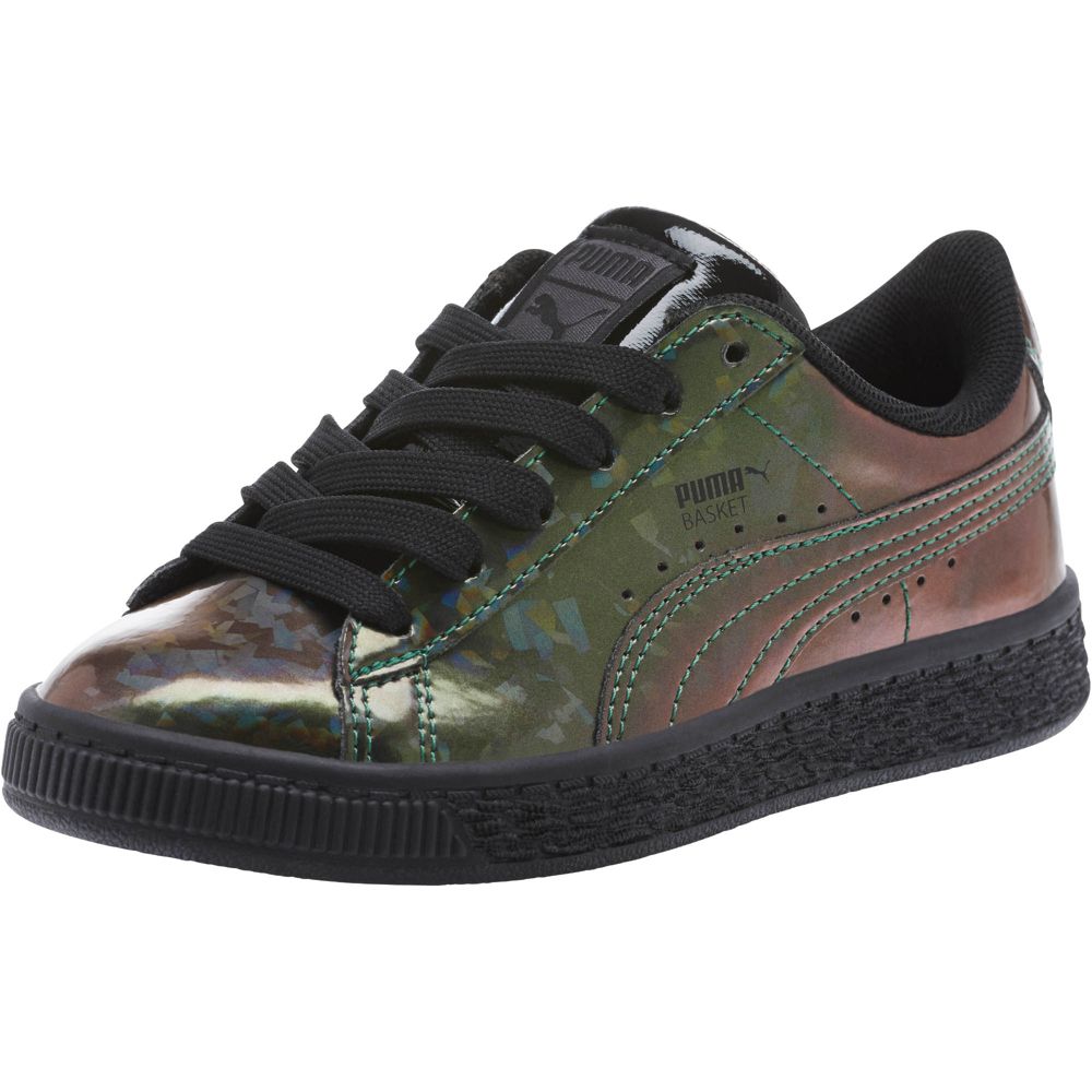 puma unisex sneaker basket classic holographic puma unisex sneaker basket classic holographic