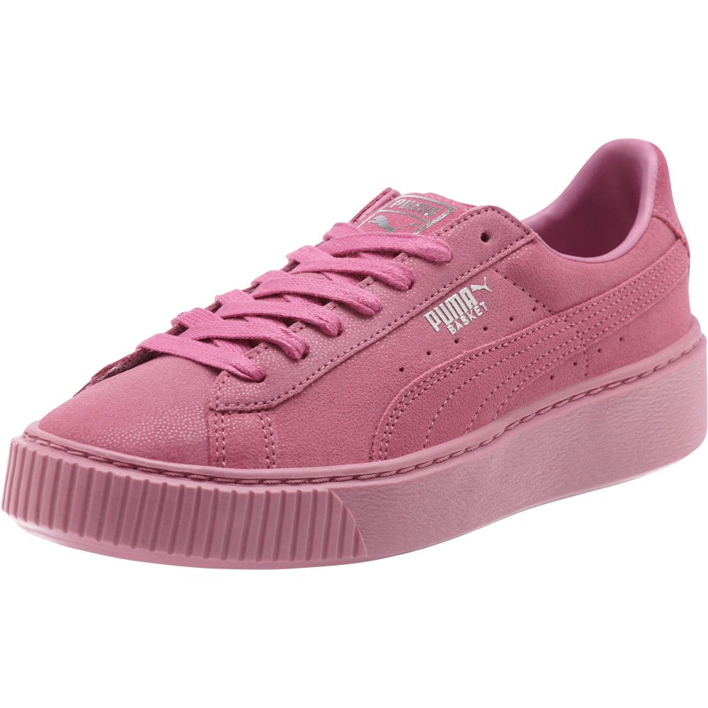 PUMA Basket Platform Reset Womenâs Sneakers