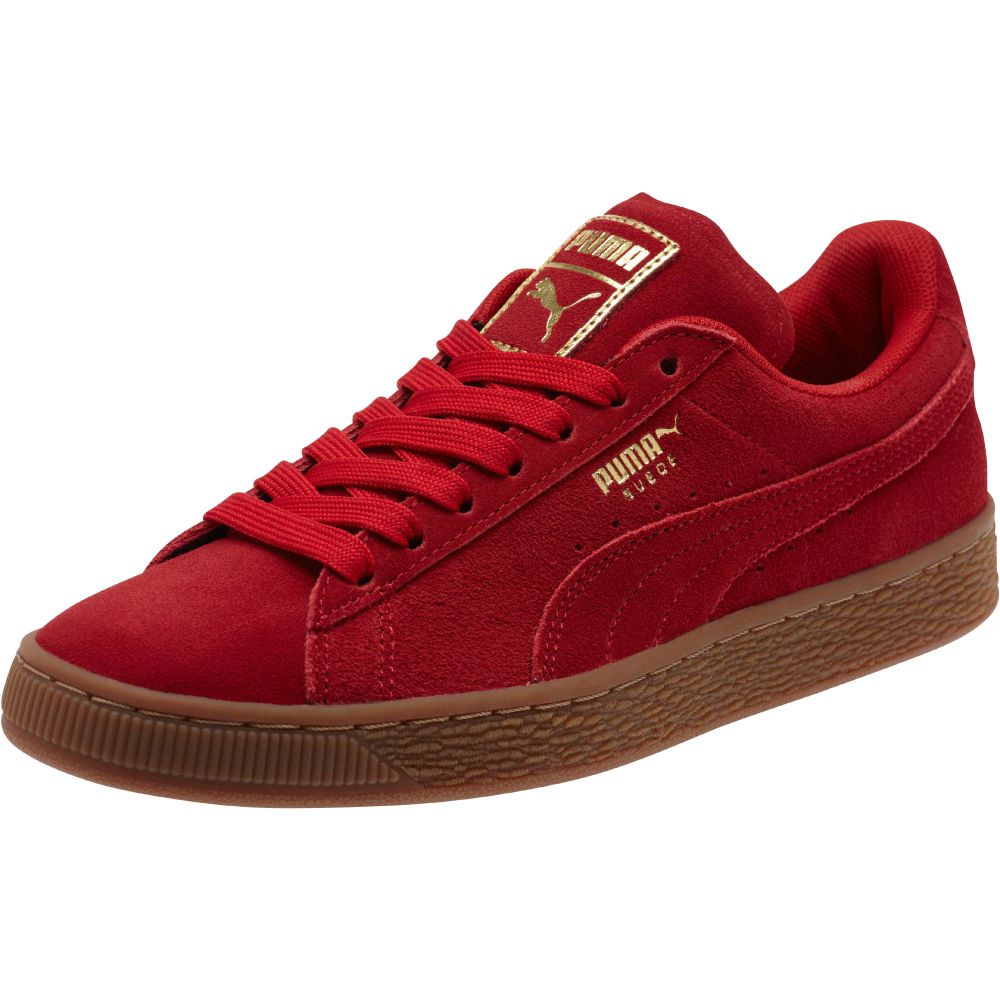 Puma Suede Classic Gold Womens Sneakers 9775