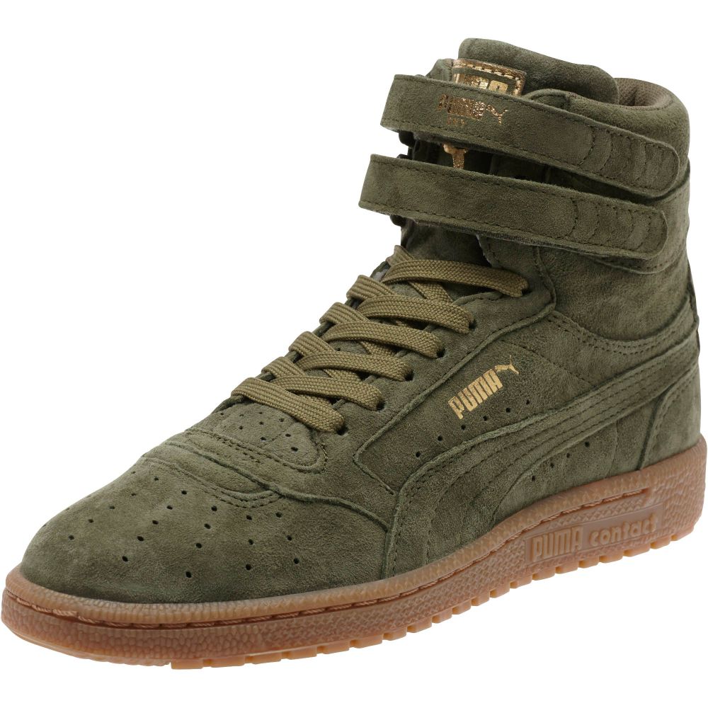puma nubuck trainers