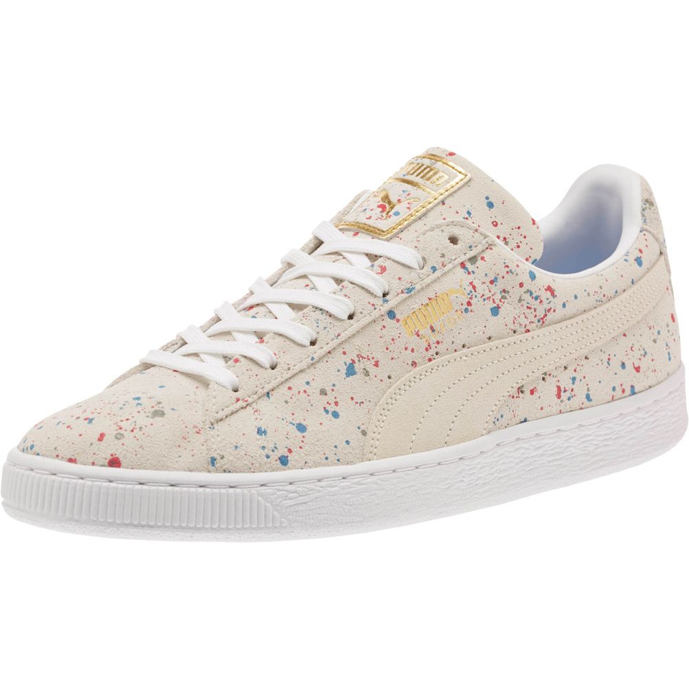 puma suede splatter