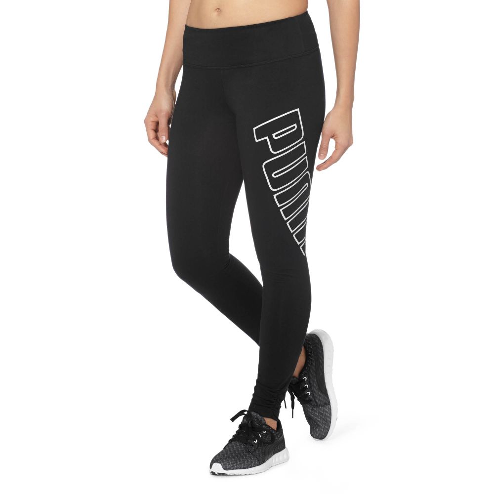 puma leggings with side logo