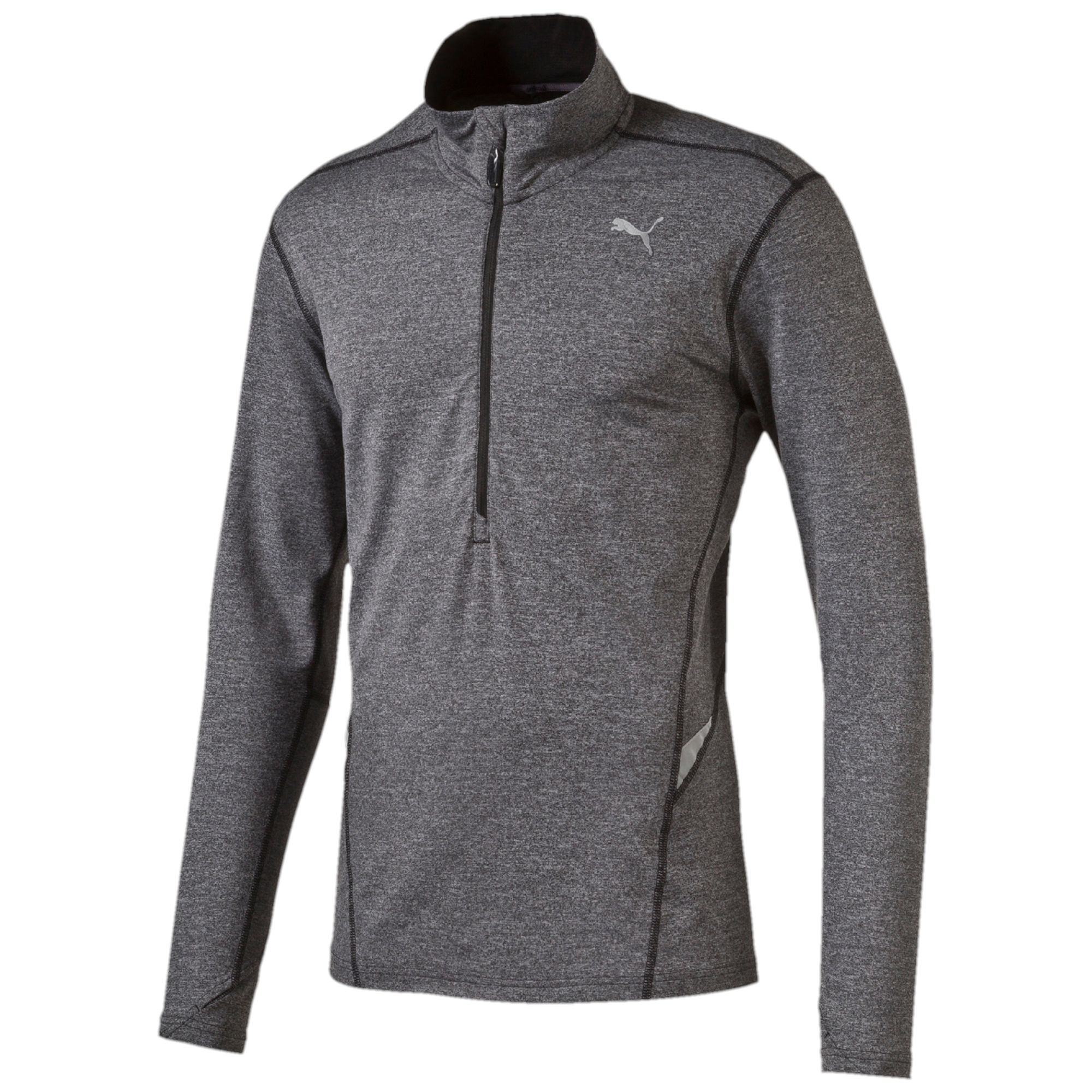  1/2 Zip Heather Top - Puma  <br> 1/2 Zip Heather Top   1/2 Zip Heather Top   -       .        ,     warmCELL     .   ,        .   PUMA Cat           .: - 2015 : 92% , 8%             ,      warmCELL         <br><br>color: <br>size US: M<br>gender: None