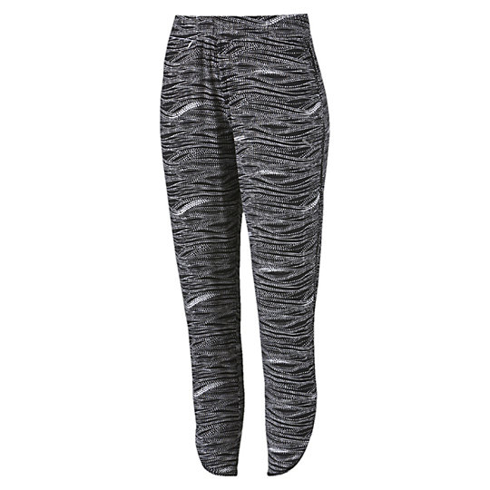 Брюки Shine Pant Брюки Shine PantБрюки и леггинсы<br>Брюки Shine PantСвободные брюки для тренировок в зале. Высокофункциональные материалы для вывода влаги и поддержки кожи в сухости и комфорте во время занятий.Коллекция: Весна-лето 2016Материал dryCELLШирокий удобный пояс <br>Незаметный карман на молнии на поясеСвободный крой обеспечивает свободу движенийСветоотражающий логотип КошкиСублимационный принт по всей поверхности изделия Материал: 48% хлопок 48% вискоза 4% эластан<br><br>size RU: 42-44<br>gender: Female