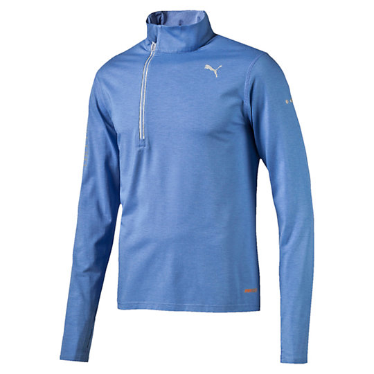 Футболка NightCat PWRWARM Футболка NightCat PWRWARMОлимпийки<br>Футболка NightCat PWRWARM Top<br>Если вы предпочитаете вечерние пробежки, но не забываете о мерах предосторожности, вам нужна футболка NightCat PWRWARM. Светоотражающие элементы NightCat, технология PWRWARM, сохраняющая тело в тепле, стильная асимметричная застежка-молния на вороте —эта футболка справится с любыми препятствиями, которые встретятся вам на пути.<br><br>Коллекция: Осень-зима 2016<br>Состав: полиэстер 57%, акрил 19%, лиоцелл 19%, эластан 5%; финальная влагоотводящая обработка на основе биотехнологий<br>Технологии: Высокотехнологичный дышащий материал PWRWARM сохраняет тепло и поддерживает оптимальную температуру тела в прохладную погоду<br>Вид спорта: Бег<br>Светоотражающий принт NightCat по всей поверхности изделия улучшает видимость при плохом освещении<br>Асимметричная застежка-молния на вороте<br>Задний карман на молнии<br>Отверстия для больших пальцев<br>Ворс с изнаночной стороны для дополнительного утепления<br>Плоская отстрочка швов предотвращает натирание<br>Артикулированный эластичный рукав обеспечивает свободу движений<br>Слева на груди светоотражающий логотип PUMA<br>Страна-производитель: Гонконг<br><br><br>size RU: 48-50<br>gender: Male