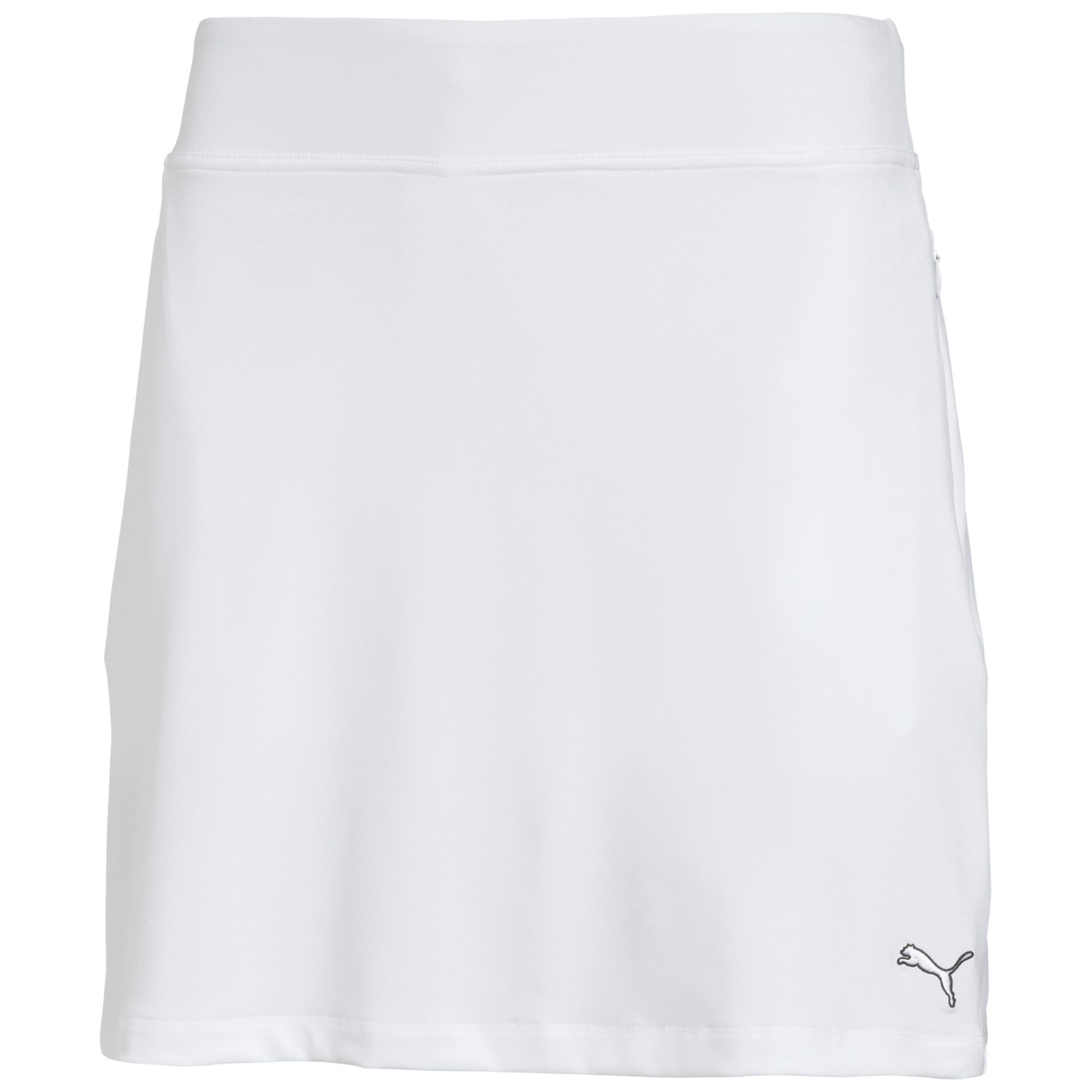 Golf Solid Knit Skirt Qualane