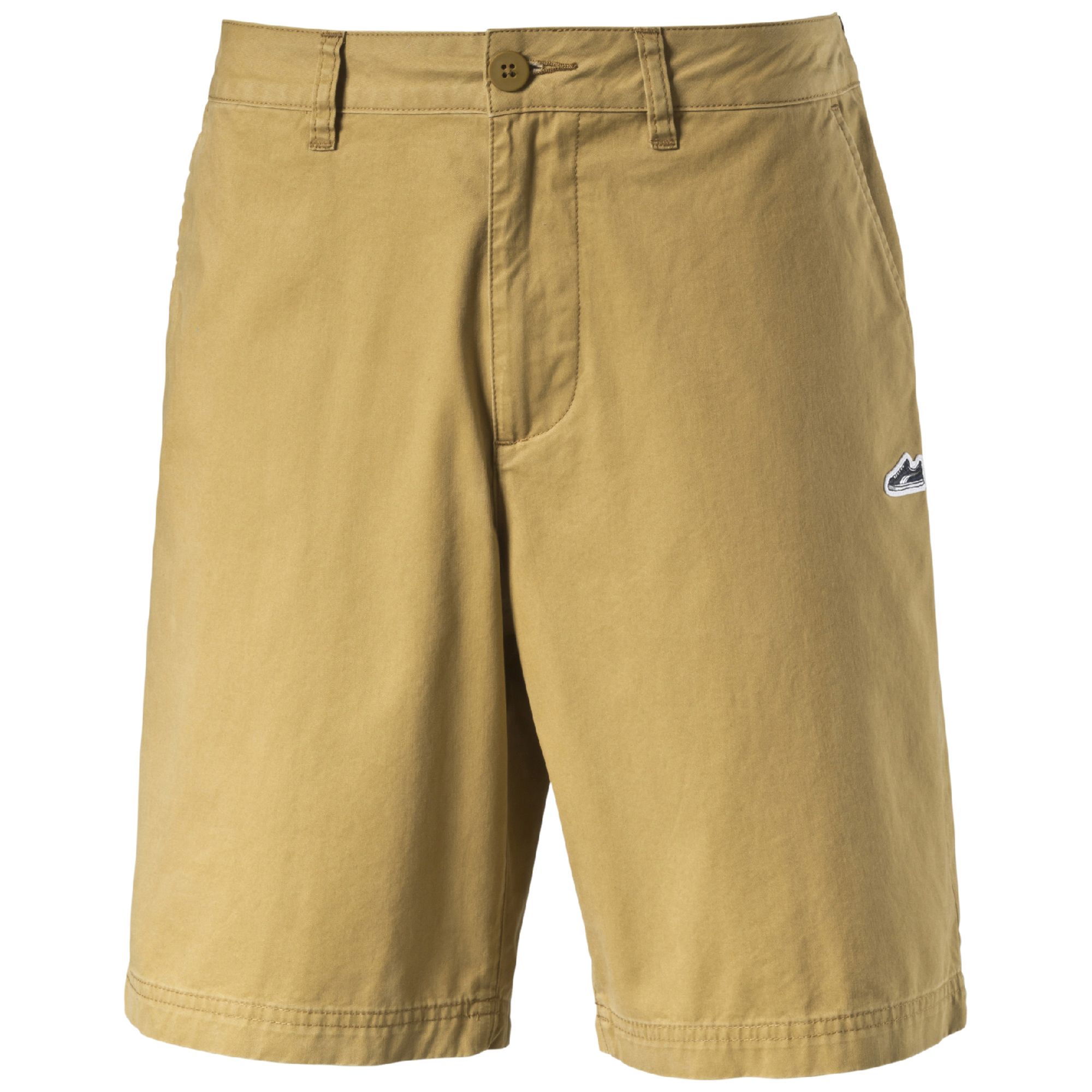 Image of Suede Chino Shorts