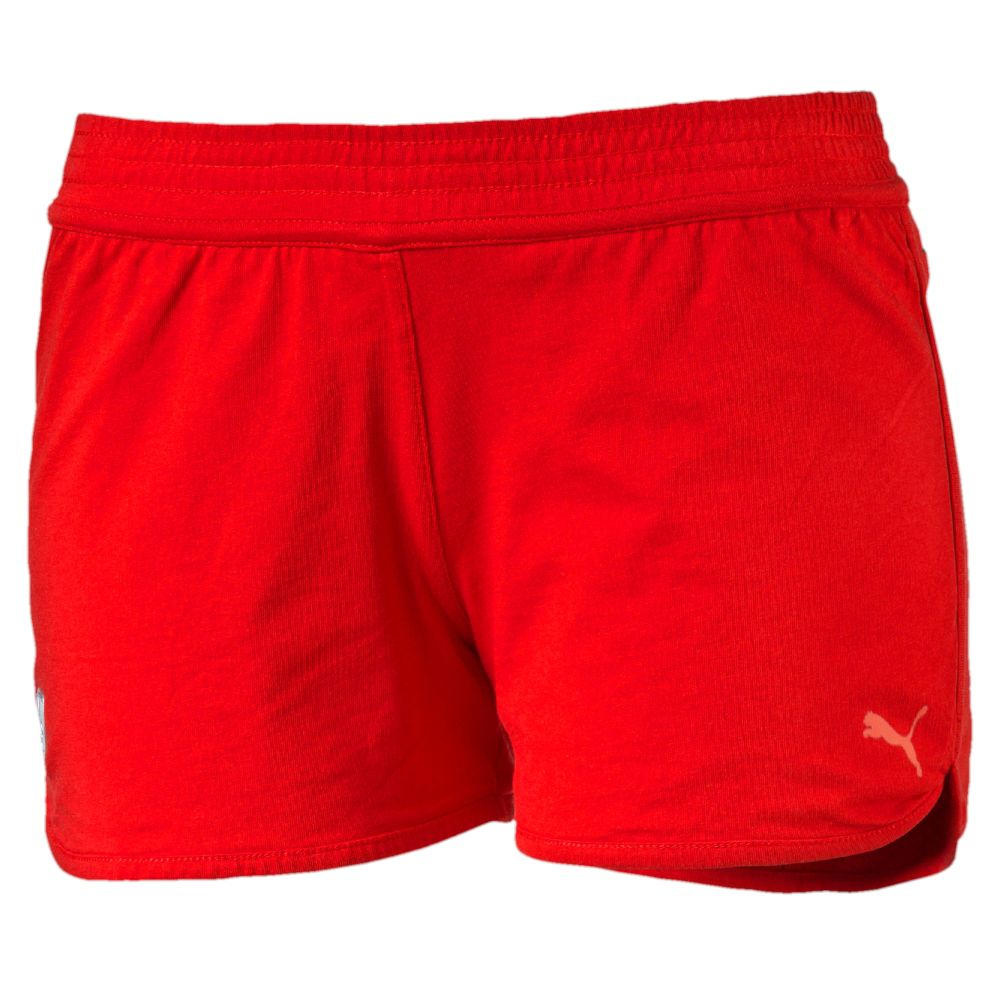 yellow puma shorts