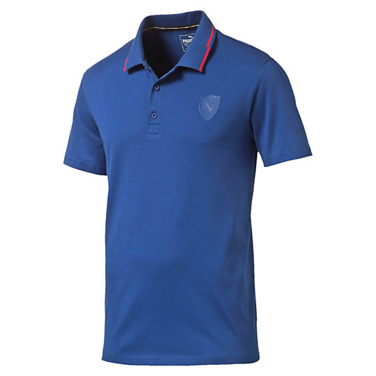 Поло Ferrari Polo Поло Ferrari PoloПоло<br>Поло Ferrari Polo<br>Продемонстрируйте свою приверженность автоспорту, надев эту футболку-поло PUMA с мультибрендовой символикой, воплотившей стиль жизни Ferrari.<br><br>Коллекция: Осень-зима 2016<br>Состав: 63% хлопок, 37% полиэстер; финальная влагоотводящая обработка на основе биотехнологий<br>Силиконовой логотип Ferrari<br>Воротник с контрастной окантовкой, планка для трех пуговиц<br>Итальянский флаг на стойке воротника<br>Страна-производитель: Китай<br><br><br>size RU: 46-48<br>gender: Male