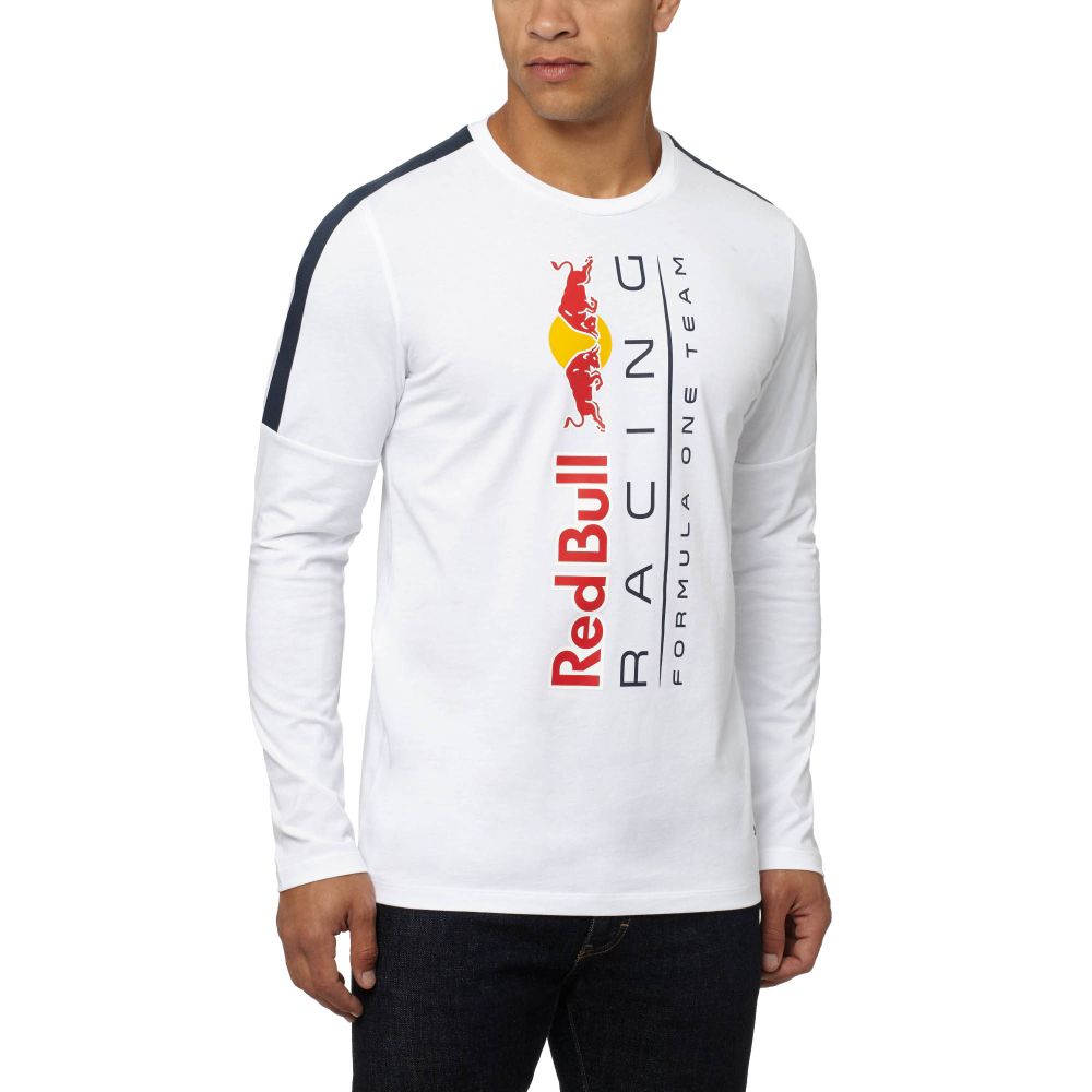 PUMA Red Bull Racing Logo Long Sleeve T-Shirt