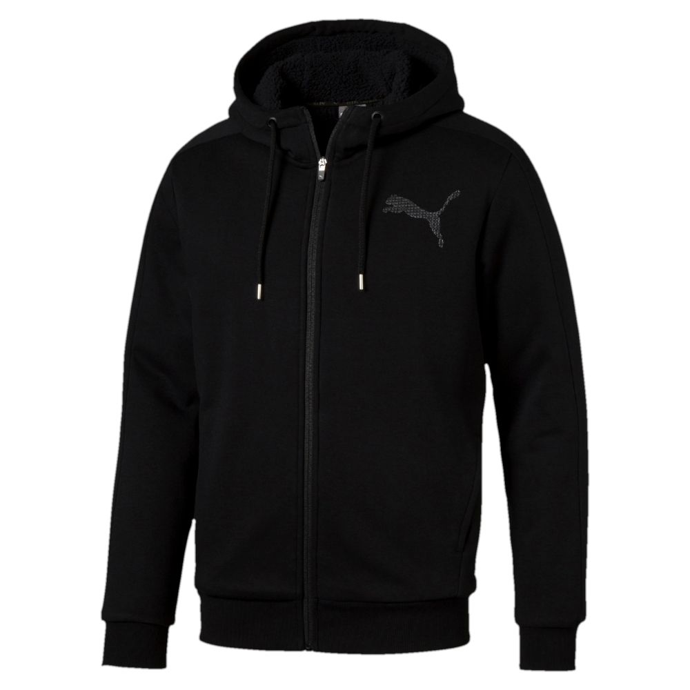 puma core large logo hoodie