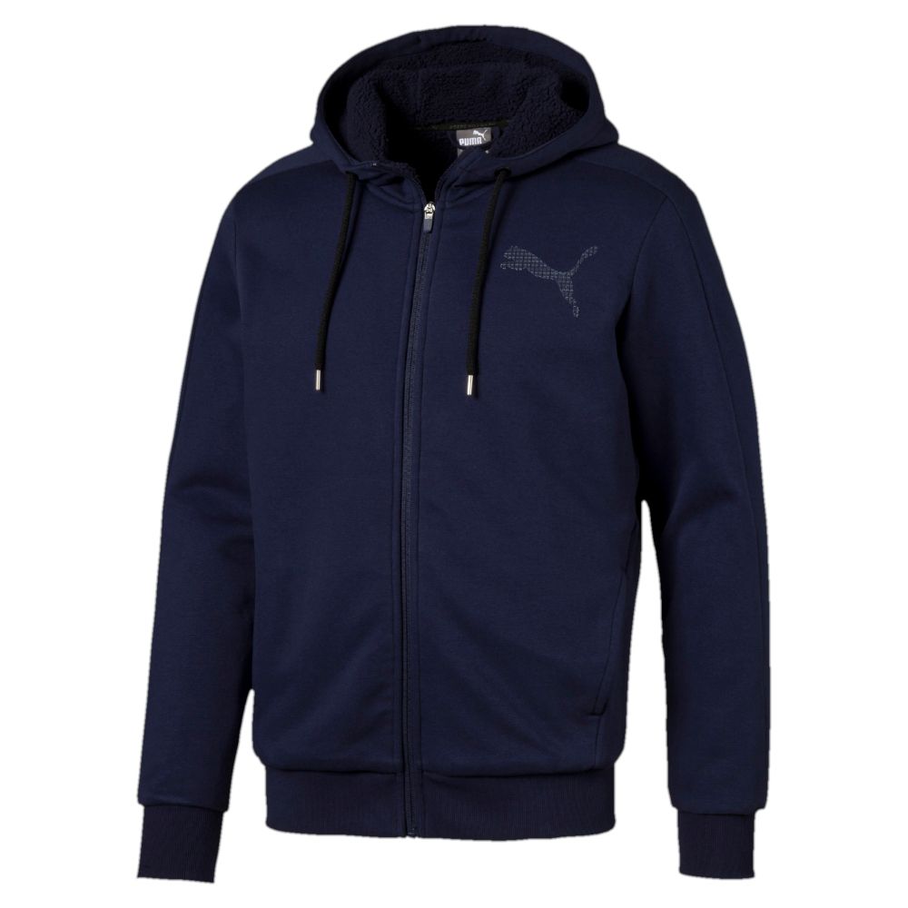 puma core large logo hoodie