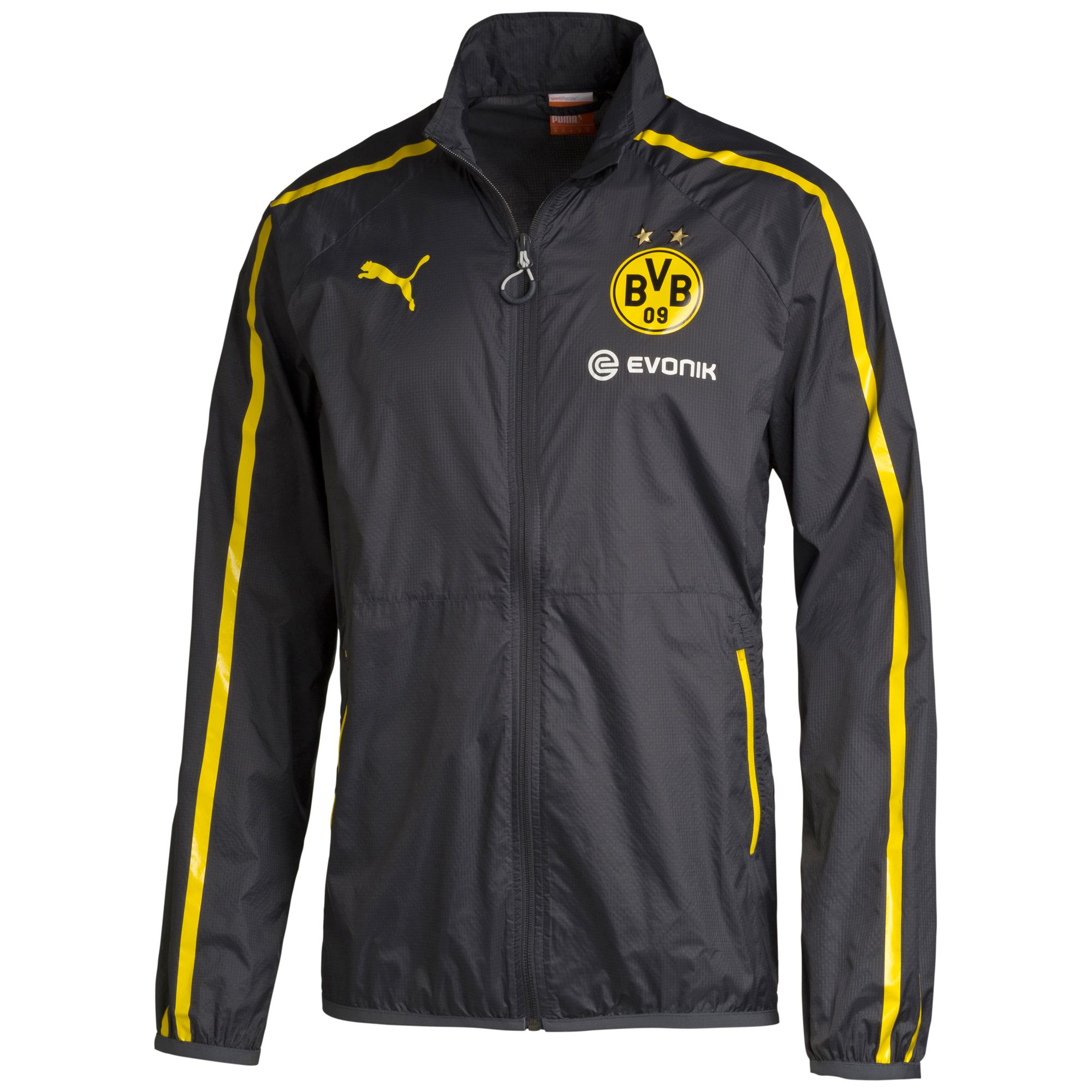 Image of BVB Walk Out Jacket with Sponsor ebony-c