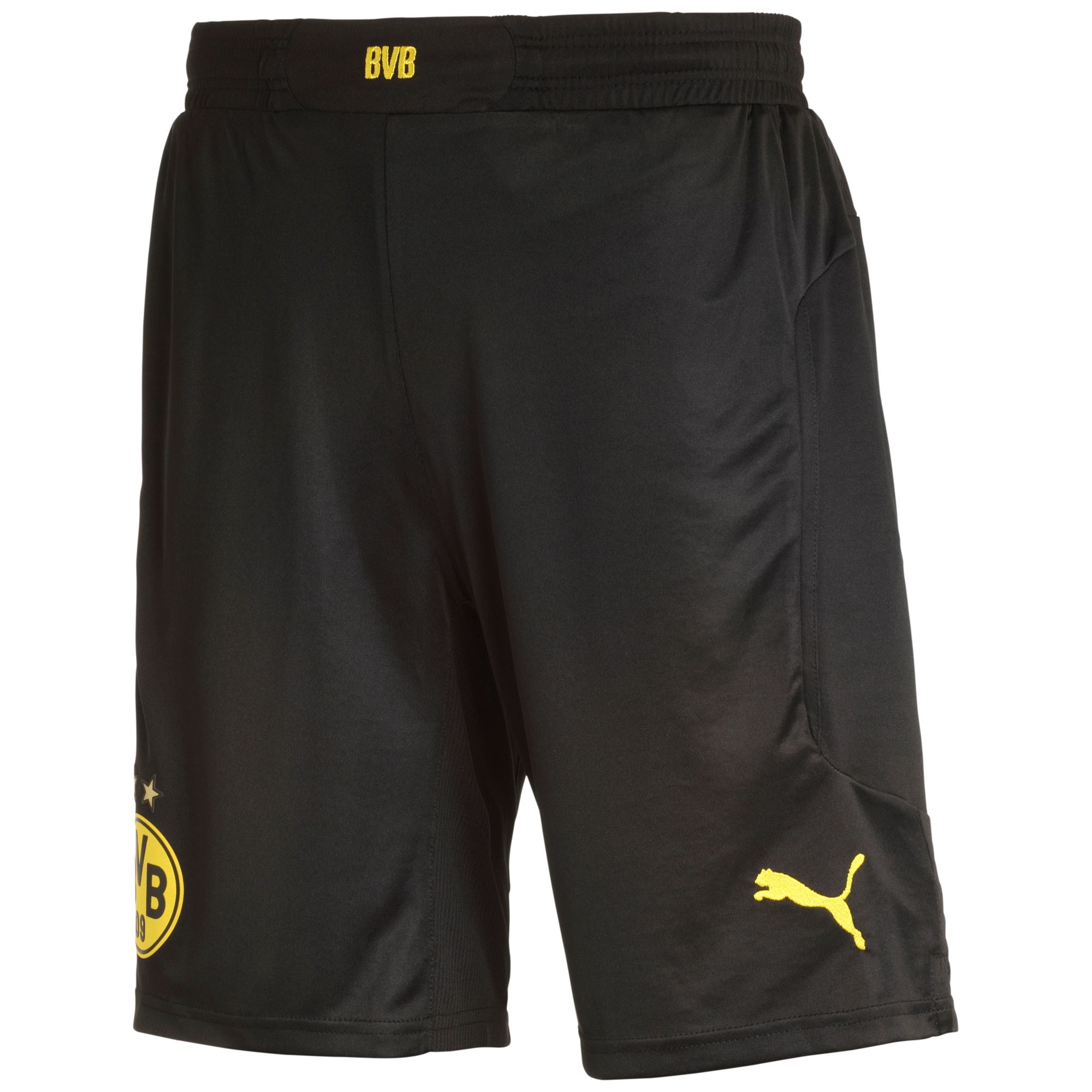 Image of BVB Replica Shorts black-cyber yellow