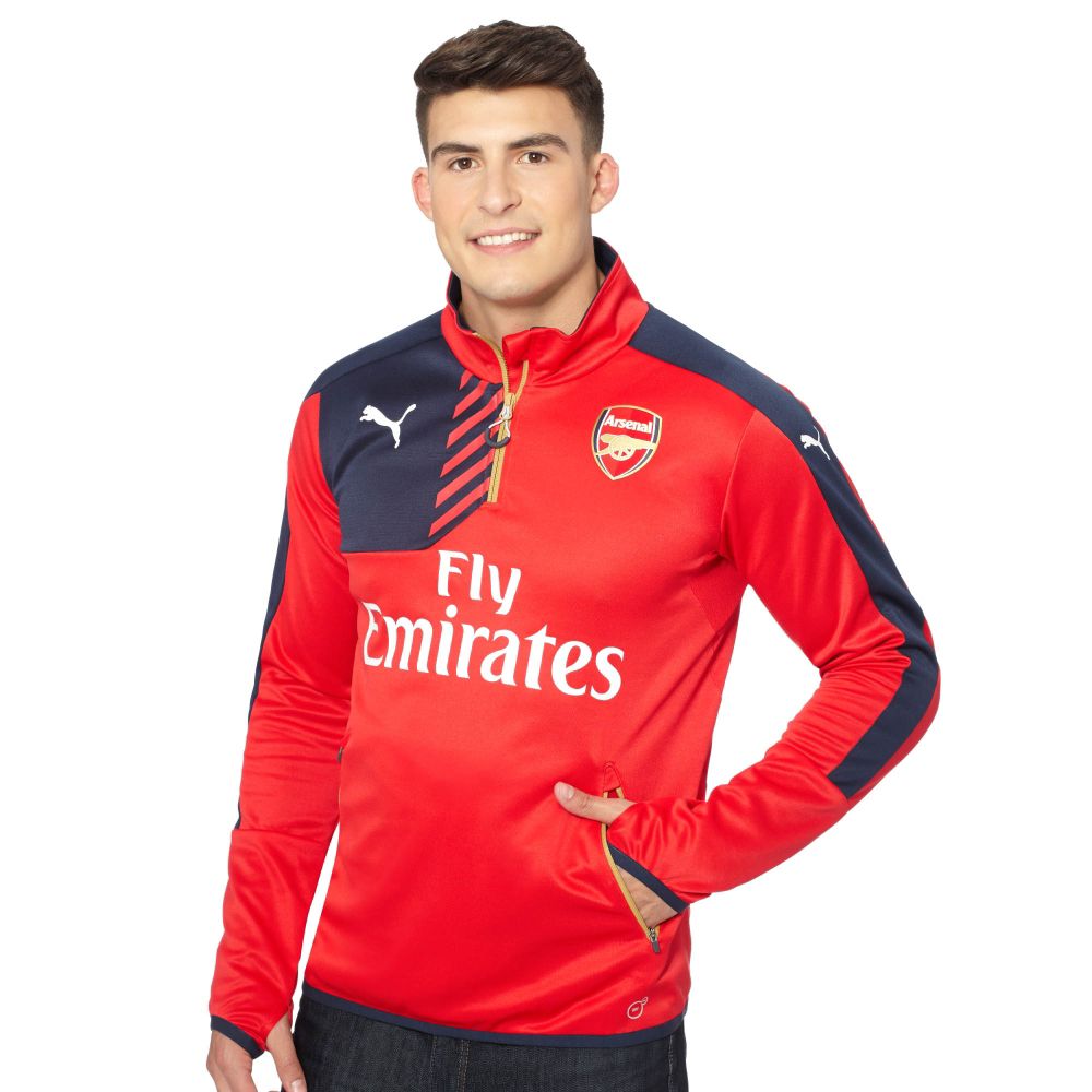 arsenal zip top