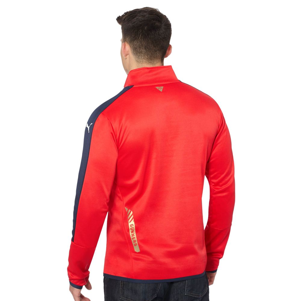 arsenal half zip training top