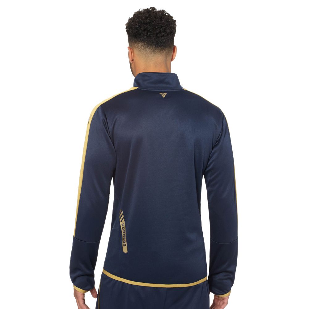 arsenal half zip training top