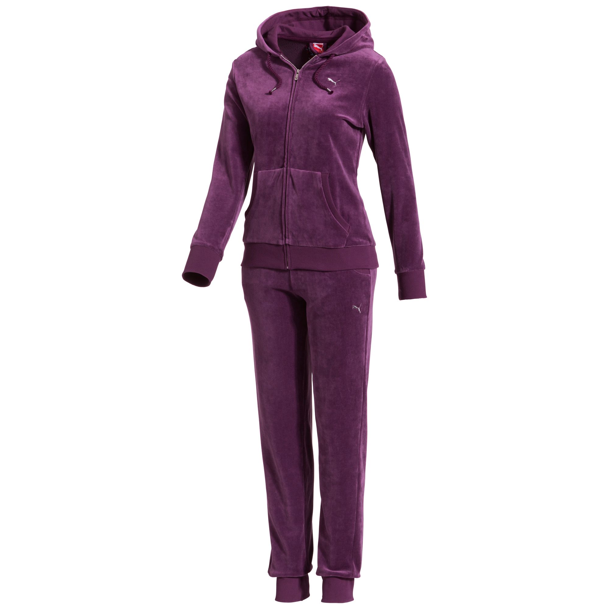 velour running suit