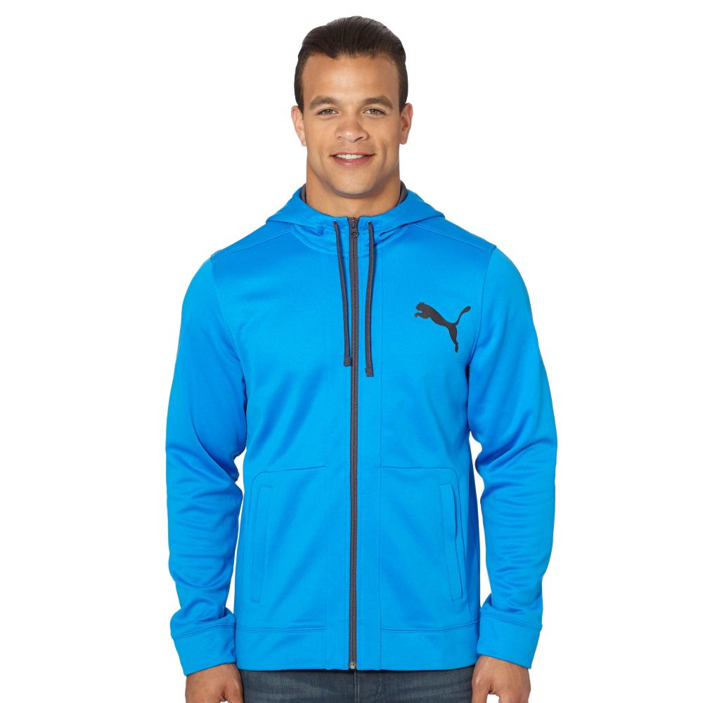 PUMA Zip-Up Poly Fleece Hoodie | eBay