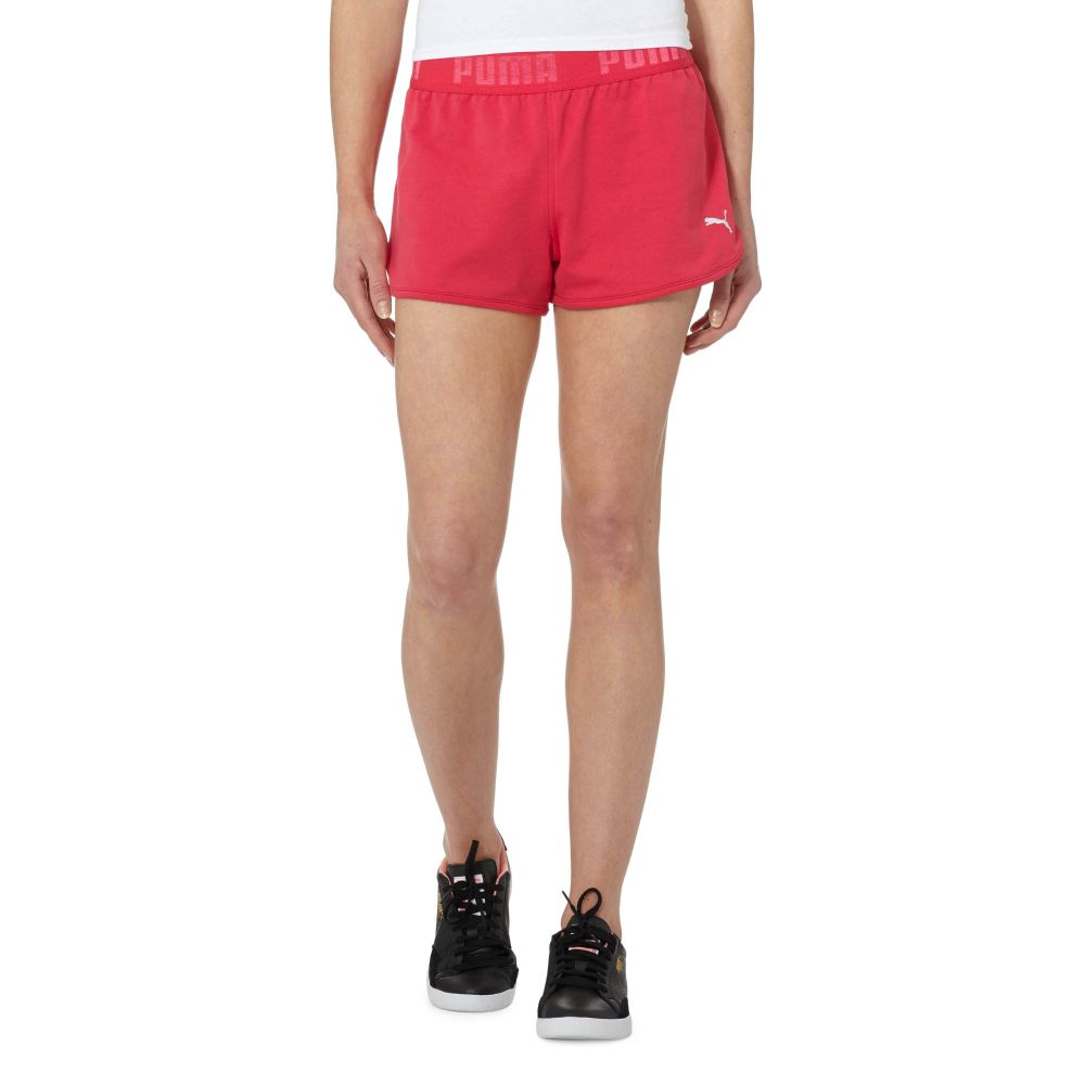 puma fleece shorts