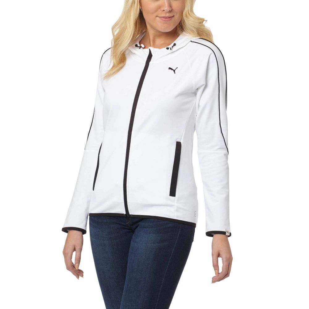 puma women's sweat jacket