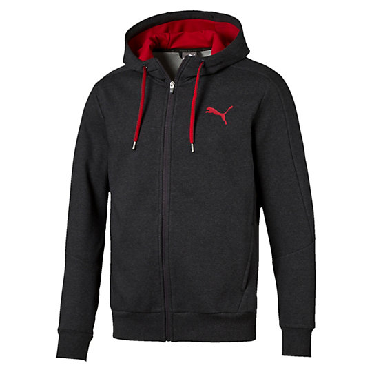 Толстовка PUMA Hero FZ Hoody FL Толстовка PUMA Hero FZ Hoody FLТолстовки и худи<br>Толстовка PUMA Hero FZ Hoody FL<br>ТолстовкаPUMA Hero FZ Hoody FL от Puma - это классическая и стильная мужская толстовка, которая станет удобной спортивной и повседневной одеждой для современных мужчин, предпочитающих жить быстро и успевать больше. Технология dryFLEECE обеспечивает сухость и тепло.<br><br>Коллекция: Осень-зима 2016<br>Состав: 60% хлопок, 40% полиэстер; флис<br>Технологии: dryCELL, dryFLEECE<br>Страна-производитель: Китай<br><br><br>size RU: 50-52<br>gender: Male