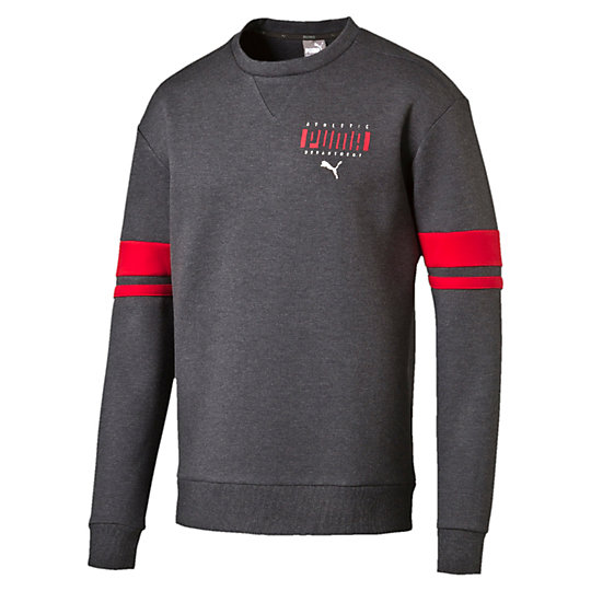 Толстовка Athletic Crew Толстовка Athletic CrewТолстовки и худи<br>Толстовка Athletic CrewГрафичный поднятый и структурированный рельефный принт; тканевый воротник; декоративная окантовка на уровне шеи сзади; врезные полосы; эластичная кромка и манжеты.Коллекция: Осень-зима 2016Состав: 77% хлопок, 23% полиэстерСтрана-производитель: Китай<br><br>size RU: 50-52<br>gender: Male