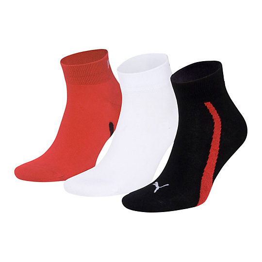 Носки 3 Pack Quarter Socks Носки 3 Pack Quarter SocksНижнее белье и носки<br>Носки 3 Pack Quarter SocksПочувствуйте комфорт и удобство в носках PUMA Носки 3 Pack Quarter SocksКоллекция: Осень-зима 2016Cостав: хлопок, полиамид и спандексУдобная посадка3 пары в 1 упаковкеБрендинг PUMAСтрана-производитель: <br><br>color: черный<br>size RU: 35-38<br>gender: Unisex