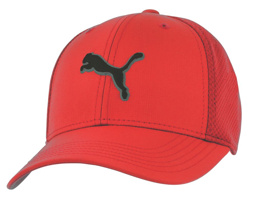 PUMA Curved Stretch Fitted Hat | eBay