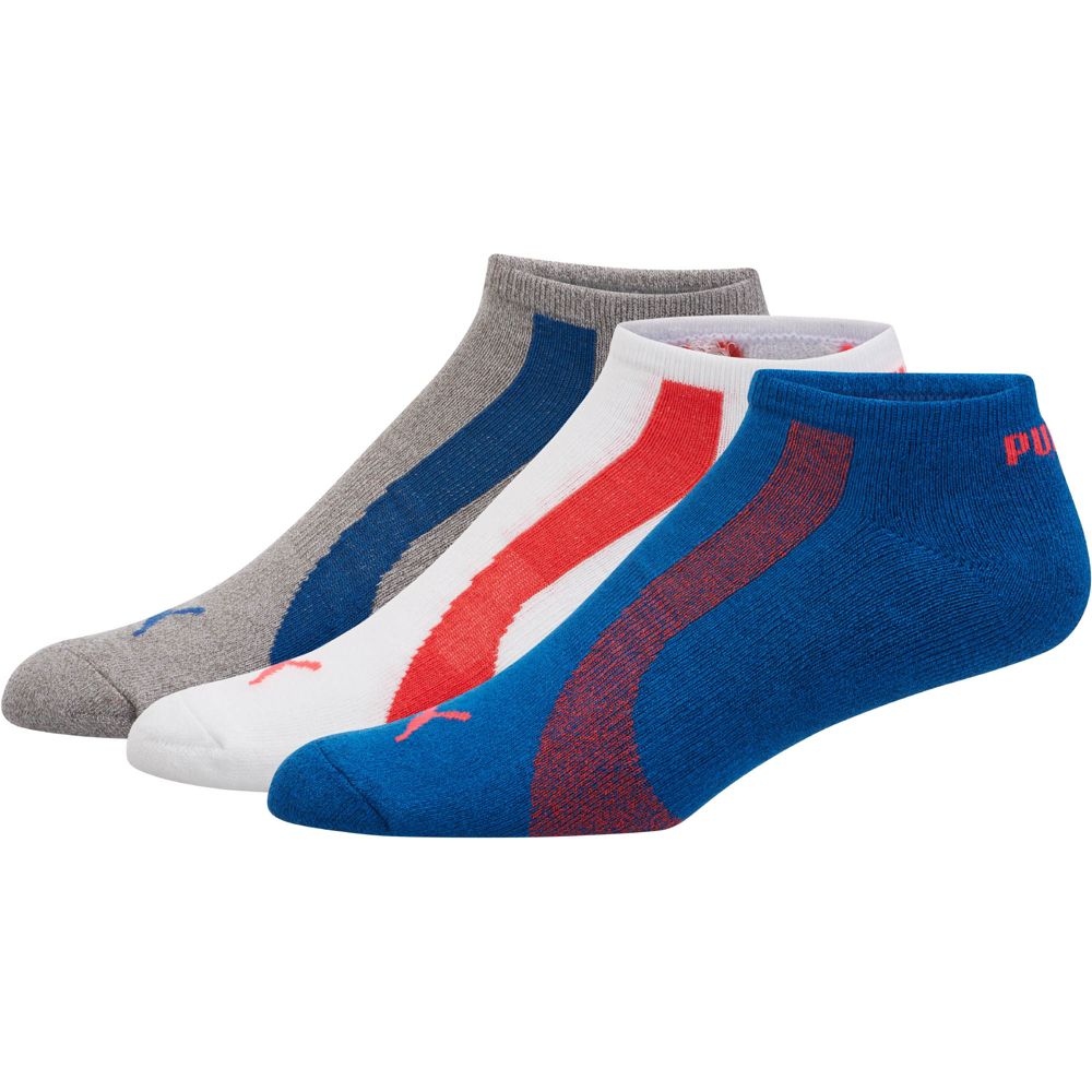PUMA Bamboo Men's No Show Socks (3 Pack) eBay