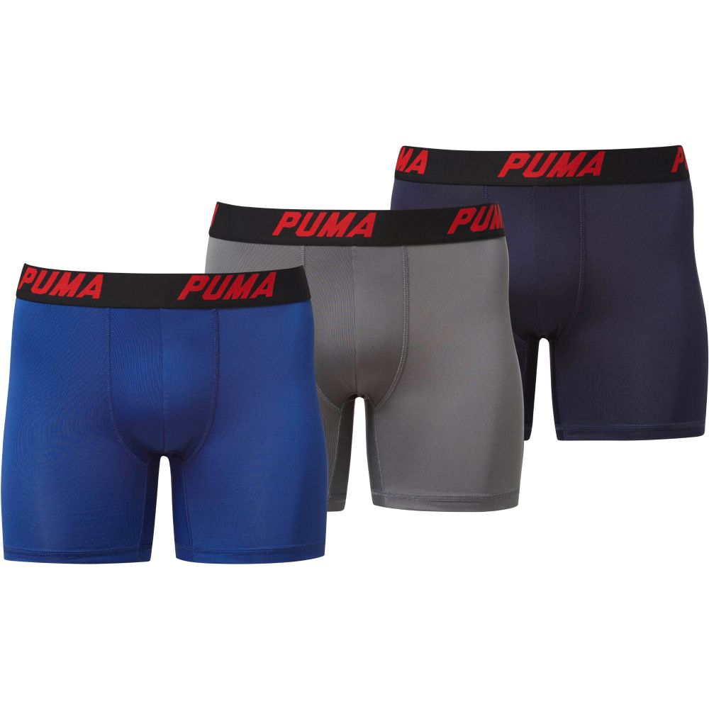 PUMA Volume Tech Boxer Briefs (3 Pack)