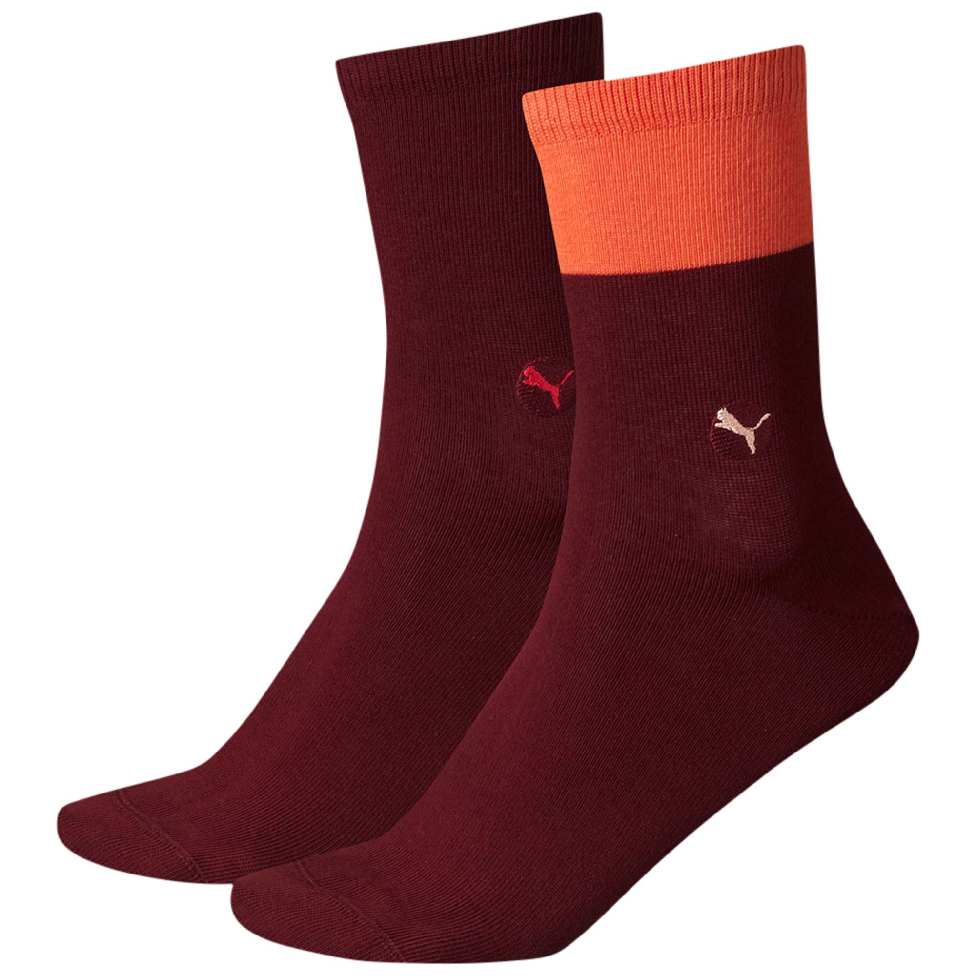 Image of Colour Block Crew Socks 2 Pack