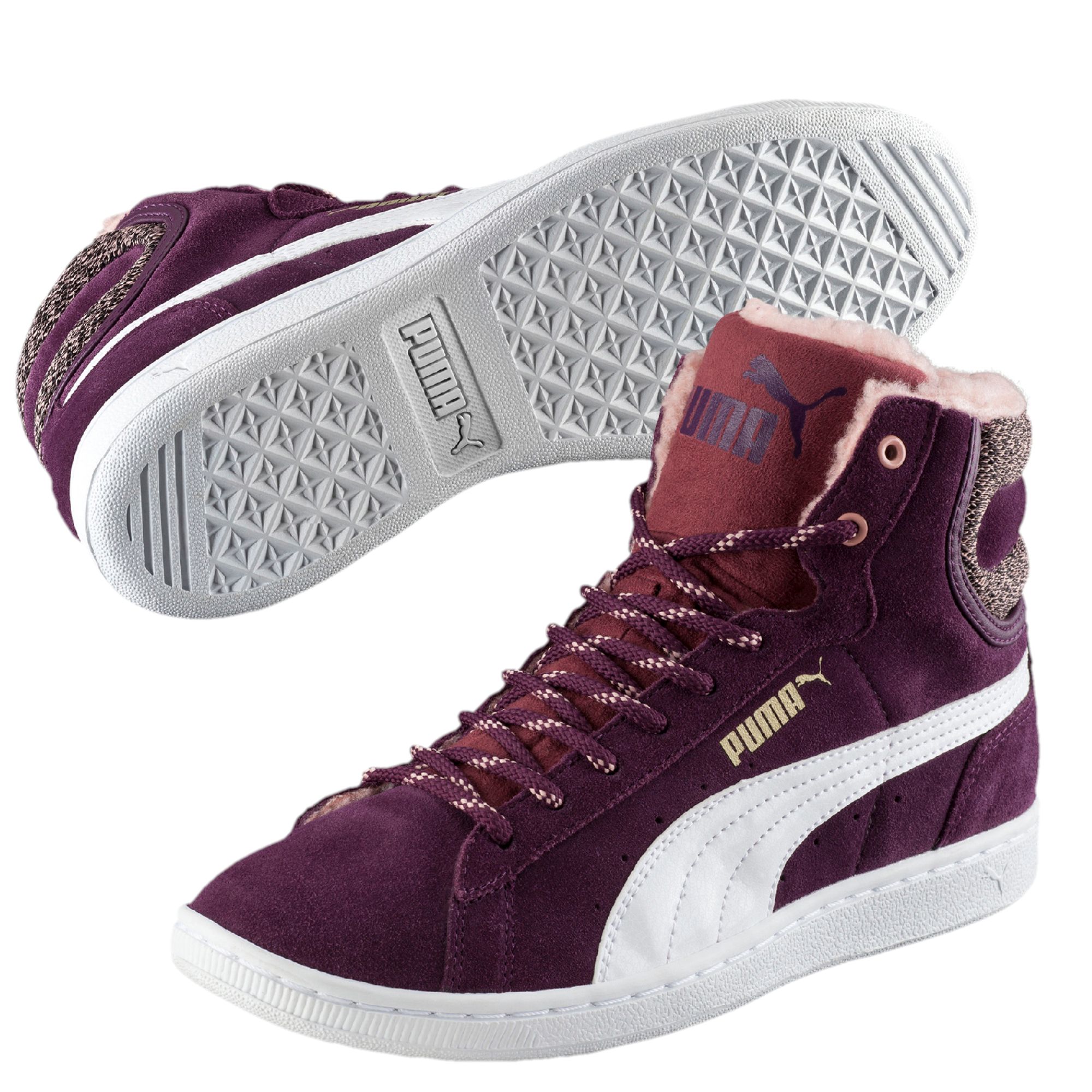 PUMA Vikky Marl High Tops Footwear Sneakers Basics Women New | eBay