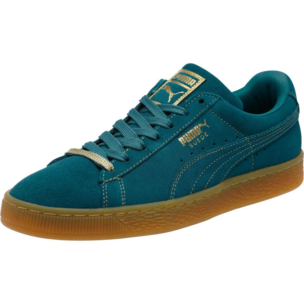 PUMA Suede Classic Gold Foil Men's Sneakers | eBay