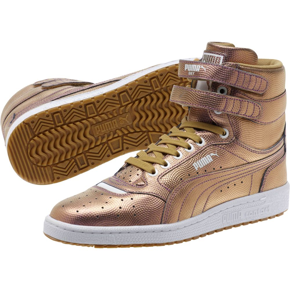 PUMA Sky II Hi Holographic Men’s Sneakers | eBay