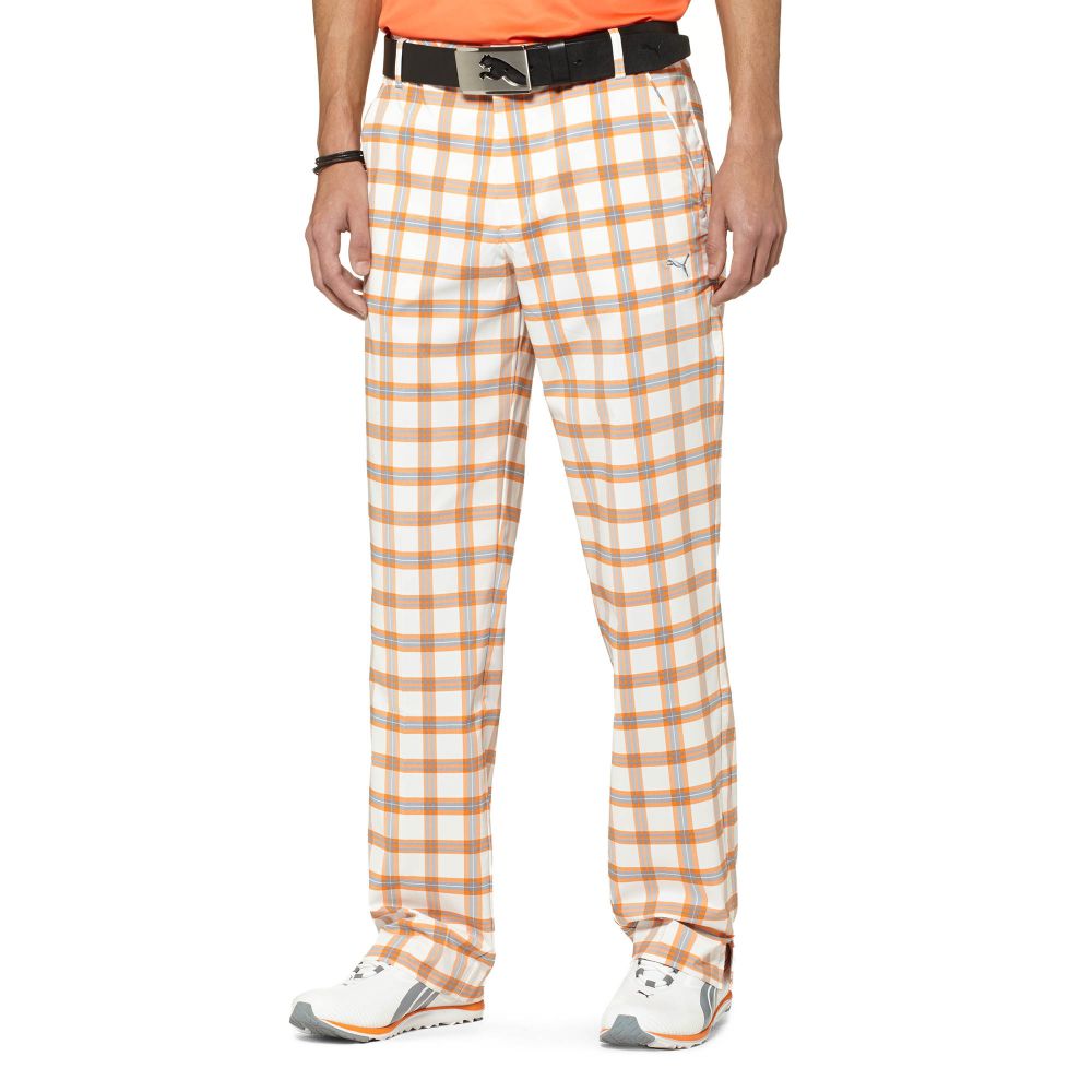 PUMA Tech Plaid Style Golf Pants | eBay